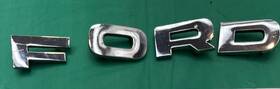 C5tb-8a342-d Ford Vtg 1965 66 250 Letter Truck Grille Emblem Badge C5tb-8a342- A-b-c-d