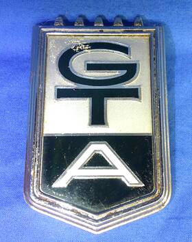 C6ob-16098-a Ford Vintage 1966 Fairlane Gta Fender Emblem