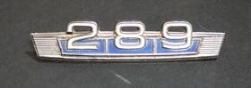 C708-16237 Ford 1967 289 Emblem #c708-16237 A Mustang Comet Fairlane Bronco