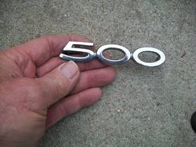 C08b-5429-oc-96-a Ford C80b-5429-oc-96-a 1968 Fairlane 500 Nice With Almost Nos Chrome Emblem #