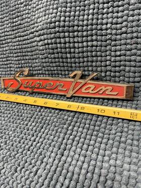 C8hb-8940412-a Ford Vintage 1970 S Fomoco Super Van Emblem Econoline