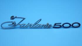 C8ob-54291862-a Ford 1968 1969 Fairlane 500 Script. Oem 68 69