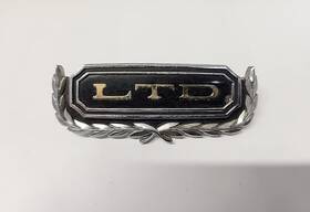 C9yb-6520978-a Ford Oem Interior Door Panel Emblem 1959-70 Galaxie Ltd 909