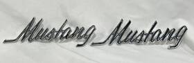 C9zz-16098-a Ford Pair Oem Mustang 69-73 Script Pin On Fender And Trunk Emblem