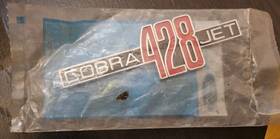 C9zz-16228-c Ford 1969-70 Shelby Gt500 Ftcobra Jet 428ft Front Fender Emblem Nib Sealed