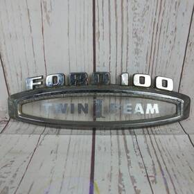 Cftb-16720-c Ford 65 66 Twin I Beam F100 F250 F350 Fender Emblem Oem