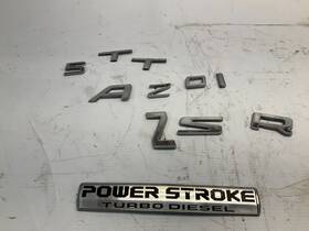 Ck41-2543156-ba Ford Ck412543156ba Power Stroke Turbo Diesel Emblem Logo Badge Set T