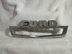 Cstb-16a652-b Ford Vintage Original 1961-1967 F100 Truck Fender Emblem Badge Chrome Bezel