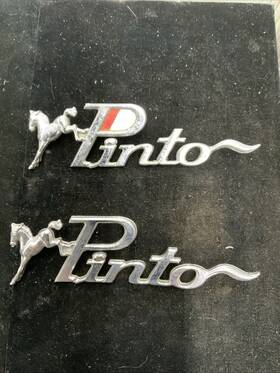 D12b-16b114-ac Ford Pinto Emblem 2 Pieces