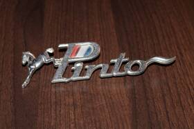 D12b-16b114 Ford Vintage 1970s Pinto Emblem Original Part # Logo