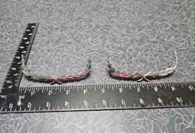 D1ab-65517a58-aa Ford Vtg 1971 Ltd Roof Sail Panel Wreath Emblems Badges Oem #
