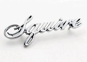 D20b-16098-ga Ford 1972-1974 Squire Vintage Metal Logo Badge Symbol Sign Emblem