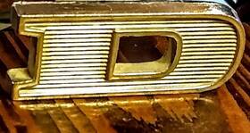 D20b-9740282-da Ford 72 73 74 75 76 77 78 79 Ranchero Chrome Inch D Hood Fender Emblem Badge Trim