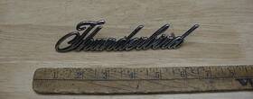 D2sb-16098-aa Ford Original 1970s Thunderbird Car Badge/emblem / Usa - -xlint