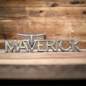 6250400 Ford D3db Vintage 1970 1971 1972 1973 1974 Maverick Front Fender Emblem Badge Logo 5 Inch