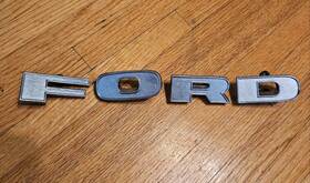 D3tb-16606-cc Ford Oem 1973 - 1977 F Series Pickup Bronco Truck Grille Hood Letter Set Emblems