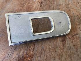 D3tb-16606-dc Ford Oem 1973-1977 Bronco F150 F250 F350 Letter Inch D Front Grille