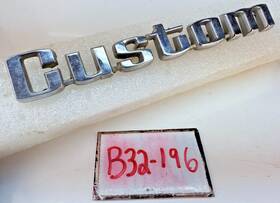 D3tb99291a36bb Ford Oem 1973 F-350 Custom Fender Emblem Name Plate Badge D3tb992562ba B32-196