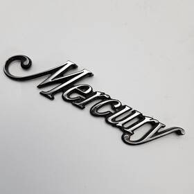 D4gb-6542550 Ford D4gb-654 Mercury Vintage Emblem Badge 6.75 Inch X1.75 Oem Classic Logo