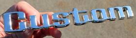 D4tb-9925632-ba Ford Oem 1974 1975 1976 1977 1978 1979 Truck Inch Custom Emblem