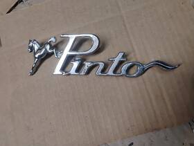 D52b16b114aa Ford 1971-1972 Pinto Emblem Original Factory Oem Good Driver Quality