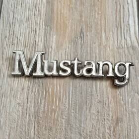 D5zb6042550 Ford Vintage Oem Mustang Metal Letters Emblem Badge Aa Read