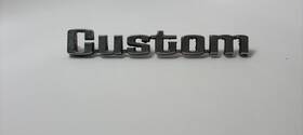 D6tb99291b62aa Ford 1976-1978 Custom Truck Bedside Nameplate Emblem Oem Vintage 7.75 Inch