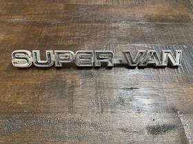 D7ub-15402a16-ab Ford Vintage 1970s Econoline Super Van Emblem Badge Logo Oem Single D7ub-15402a16-ab Ford Vintage 1970s Econoline Super Van Emblem Badge Logo Oem Single