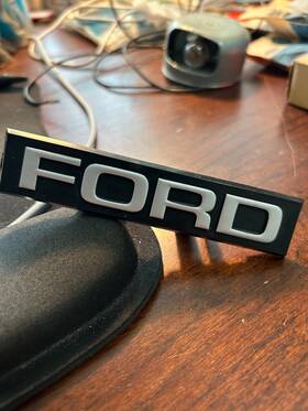 D8bb-8c020-a Ford 1978 1979 1980 Fairmont Grille Badge Emblem Oem Genuine New Nos