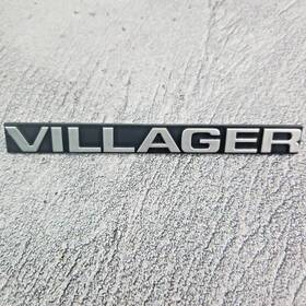 D8ky-74425280-d Ford D8ky7442528d 1978-79 Mercury Zephyr Rear Tailgate Villager Nameplate Emblem