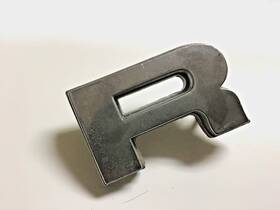 D9tb-1316577 Ford 1970s Bronco Tailgate Letter R Emblem C-a