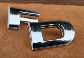 D9tb-16577-a-a Ford D9tb-16577-d-a Nos 73-79 Inch D F Bronco Series Hood Letter