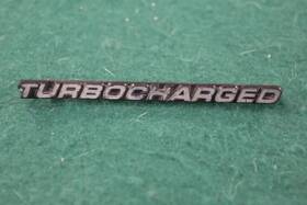 D9zb-6604767-a Ford 1979 1980 Mustang Turbocharged Plastic Dash Emblem W Pins