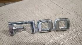 E0tb16b114e1 Ford Oem 1980 1981 F-100 Metal Front Fender Emblem Badge