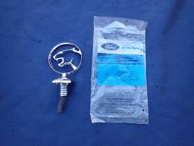 E14y-16850-a Ford 1981-82 Mercury Cougar Hood Ornament Nos Header Panel