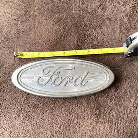 E5ht-16637-ba Ford E4ht-16637-ba 7 1/2 Inch Chrome Grill Emblem Name Plate Logo Trim Oem Truck