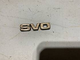 E4zz-6142528-svo Ford Mustang Svo Side Fender Or Rear Trunk Replacement Emblem In Chrome Oem