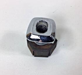 E55b-8b343-aa Ford Oem Hood Ornament Base Emblem Badge Mounting