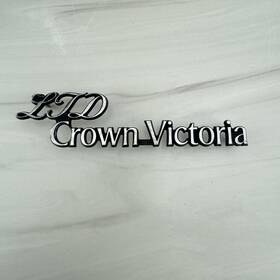 E8ab-54291 Ford Original 1988 To 1991 Ltd Crown Victoria Trunk Lid Emblem-badge