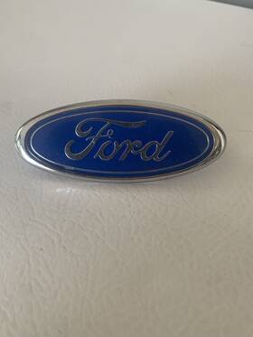 E8eb-8c020-a Ford 1 Oem Factory Blue Oval 4 Inch Badge Do-1