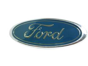 E5ht-16637-aa Ford E9ht-16637-ba Two Emblem 9.5 Inch And 7.5 /