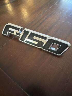 Bl349940za17ab Ford F150 2009-14 F-150 Tailgate Emblem Oem Chrome Nameplate