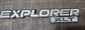 F17b-7843156-ca Ford Oem Explorer Xlt 10 Inch Emblem Badge Logo Nameplate Plate