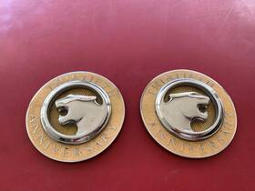 F1wy-66517a57-a Ford 1991-1997 Mercury Cougar 30th Anniversary Quarter Panel Emblem Oem Badge Emblems