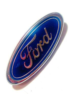 F2ub8c020aa Ford 4.5 Inch Oval Emblem Badge Logo 320s1