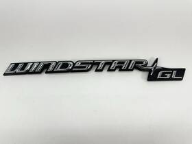 F58b-1643156-fa Ford 1995-1997 1996 Windstar Gl Emblem Chrome Finish Oem
