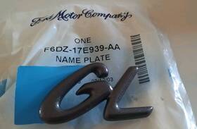 F6db-17e939-abw Ford 1996-1999 Taurus Gl Trunk Rear Bumper Emblem Nameplate. F6dz17e939aa. Oem