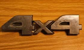 F7tb-16702-c Ford 87-91 F150 F250 F350 Bronco 4x4 Front Emblem Badge Logo Oem - Bricknose
