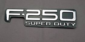 F811b-9943156-db Ford 1999-2004 Truck F250 Super Duty Emblem Logo Front Fender