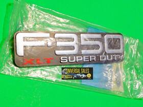 F81z-16720-sa Ford F81z16720ra Genuine F-350 Xlt Super Duty Emblem Badge Fender New In Wrap